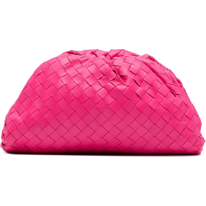 Bottega Veneta Pochette Nappa Intrecciato The Mini Pouch rose