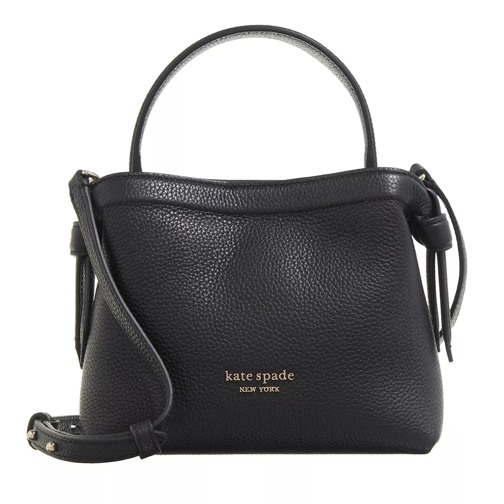 Kate Spade New York Knott Pebbled Leather  Black Borsetta a tracolla