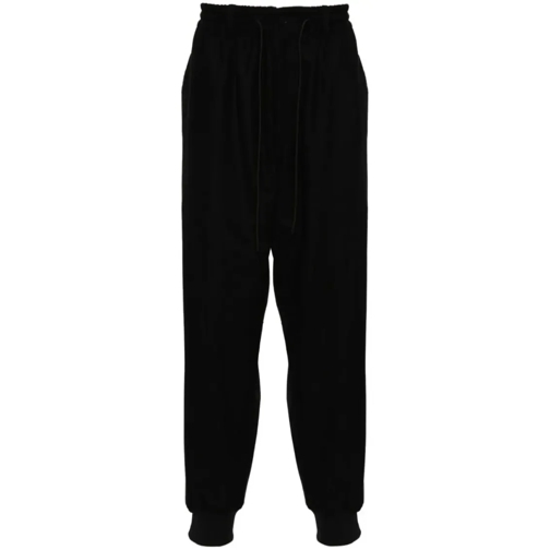 Y-3 Tapered Jogging Trousers Black Pantaloni da jogging