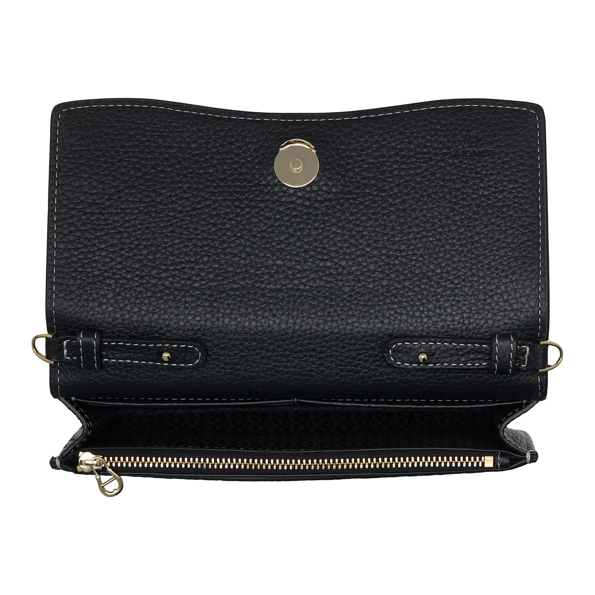 Thumbnail - Aigner Portemonnaie - Wallet on Chain - Gr. unisize - in Schwarz - für Damen