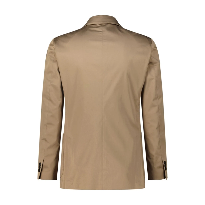 Lardini Colbert Sakko aus Baumwolle braun(Image 2)