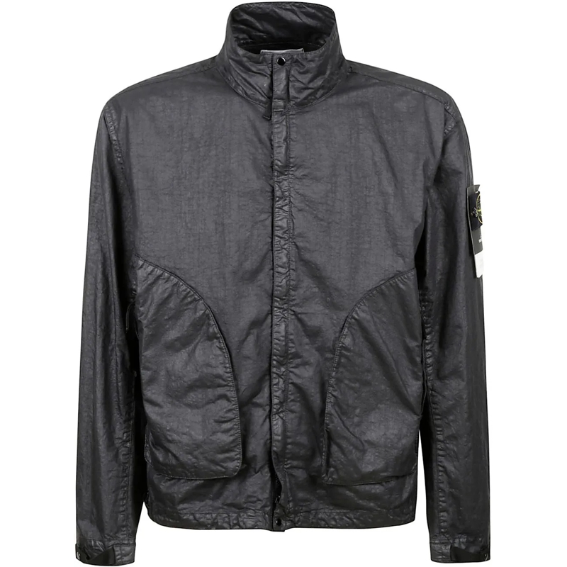 Stone Island Doudoune Coats Black schwarz