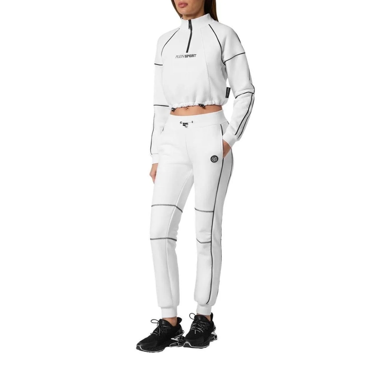 Plein Sport Daunenjacke Sweatjacke weiss(Image 4)