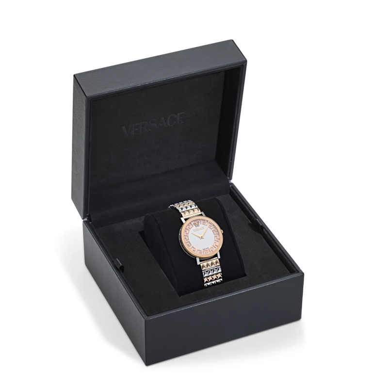 Versace Quarzuhr Quarz Analog Uhr Versace Daedalus (Wc-9A) silber(Image 3)