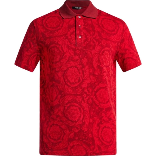 Versace T-shirts T-shirts and Polos Red rot