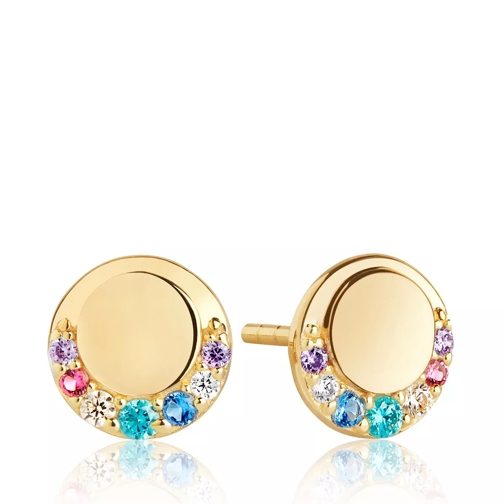 Sif Jakobs Jewellery Portofino Piccolo Earrings Yellow Gold Orecchini a bottone