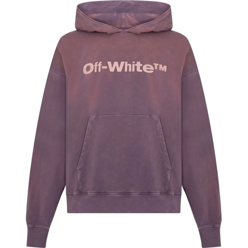 Off-White  Laundry Logo Skate Hoodie lila