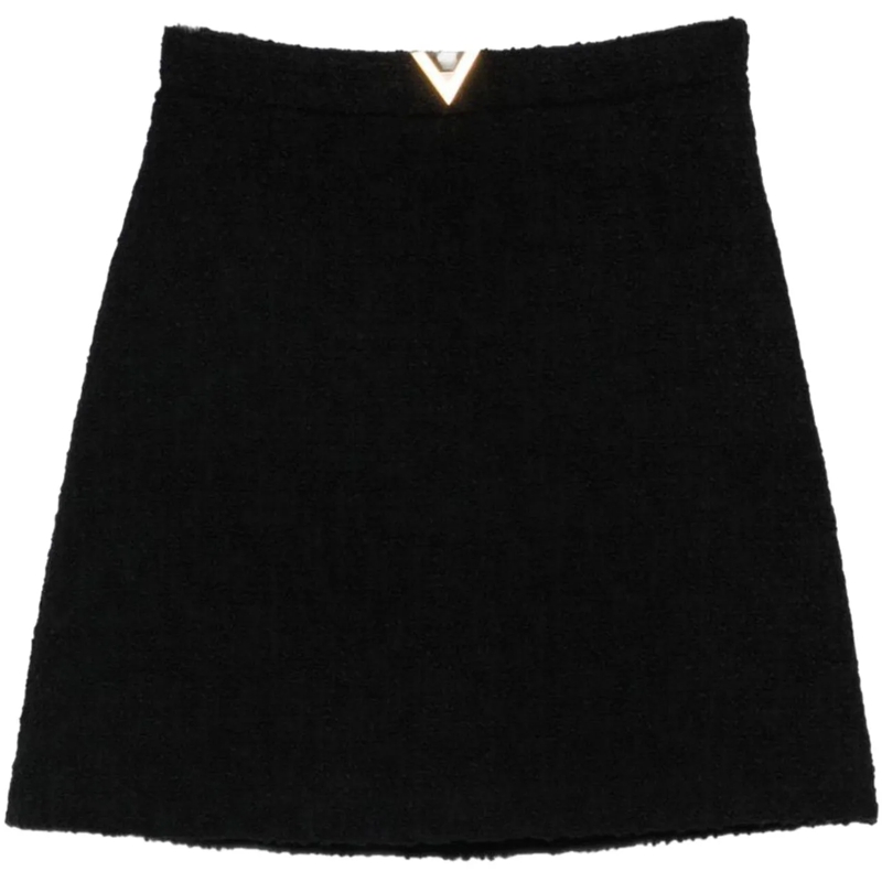 Valentino Garavani Midirock Skirts Black schwarz