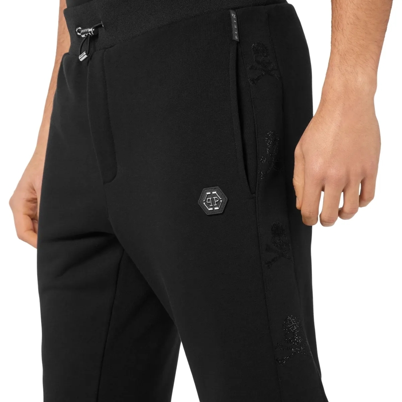 Philipp Plein Jogginghose Jogginghose Mit Schmucksteinen schwarz(Image 5)