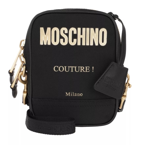 Moschino Logo Crossbody Bag Black Crossbodytas