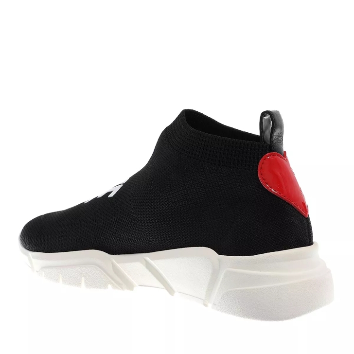 Love moschino hot sale sock sneaker