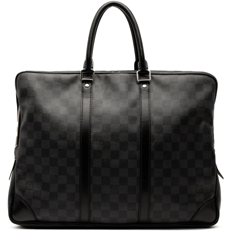 Louis Vuitton Tote Damier Graphite Porte Documents Voyage PM schwarz