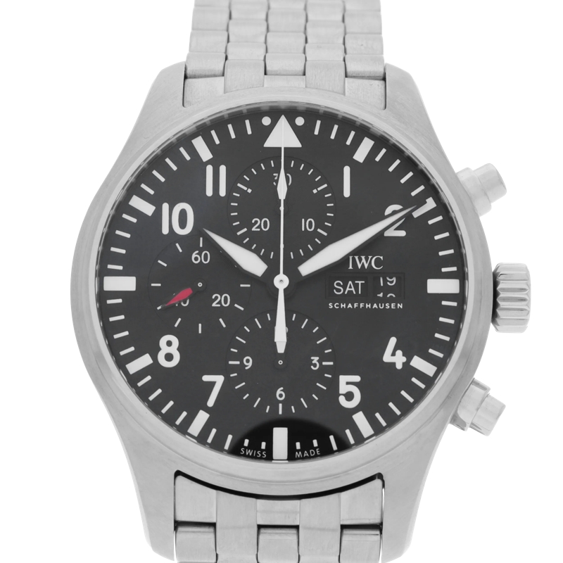 IWC Automatikuhr Pilot's Watch Schwarz