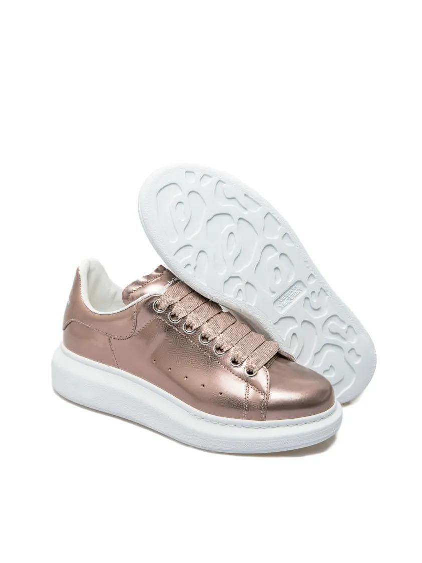 Thumbnail - Alexander McQueen Low-Top Sneaker - Larry Techy Oversized Lace-Up Sneakers - Gr. 36 (EU) - in Rosa - für Damen