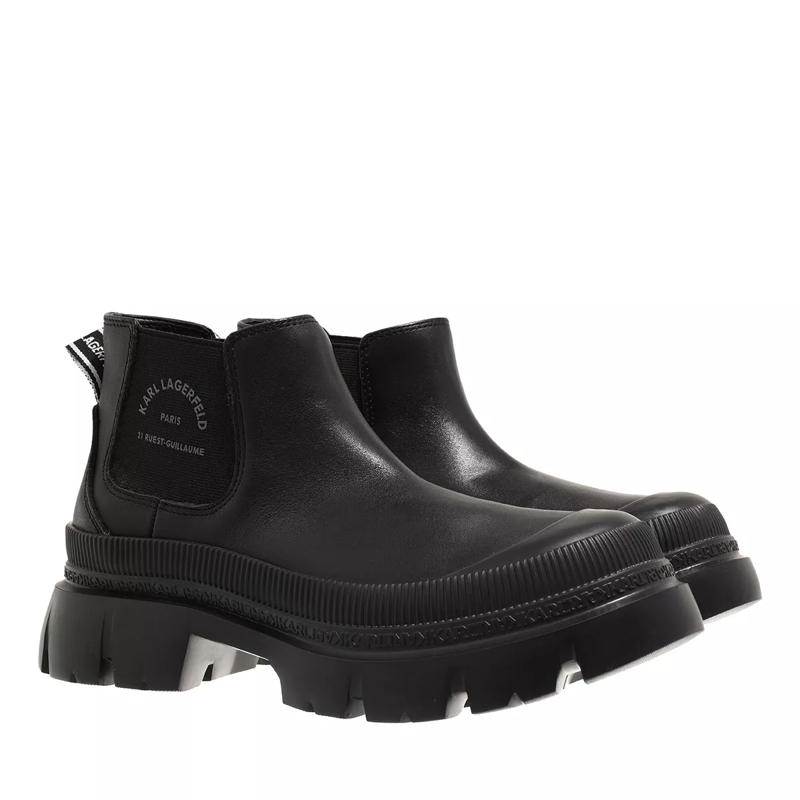 Karl Lagerfeld Stiefeletten Trekka Max Short Gore Boot Black Lthr