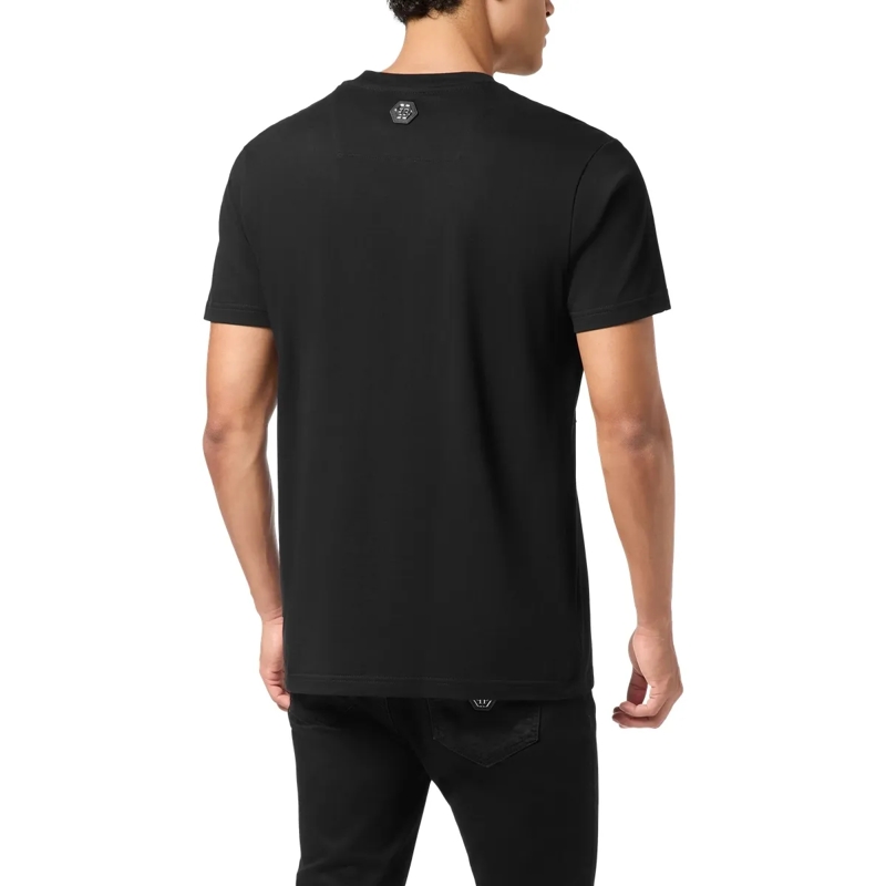 Philipp Plein T-Shirt T-Shirt Rundhalsausschnitt Ss Verziert schwarz(Image 2)