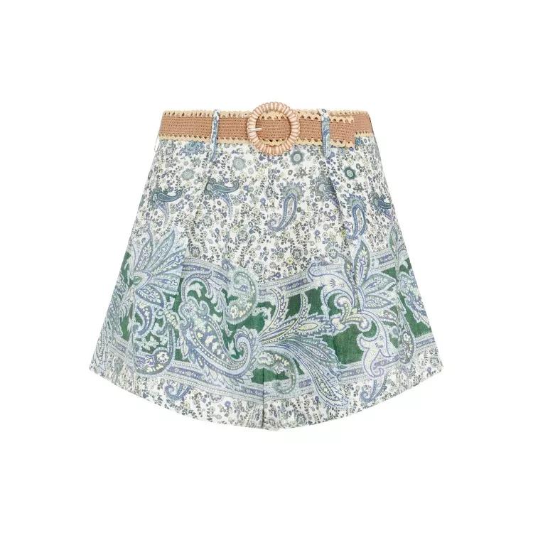 Zimmermann - Ottie Tuck Short - Größe 1 - green