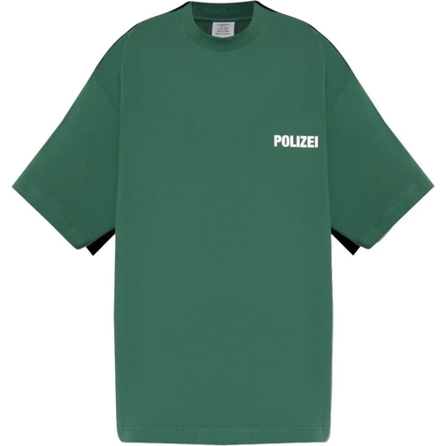 Vetements T-Shirts Vetements T-shirts and Polos Green grün