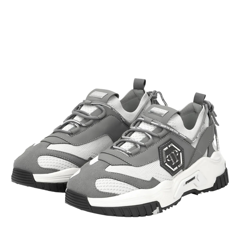 Philipp Plein Low-Top-Sneaker Läufer Predator grau(Image 2)