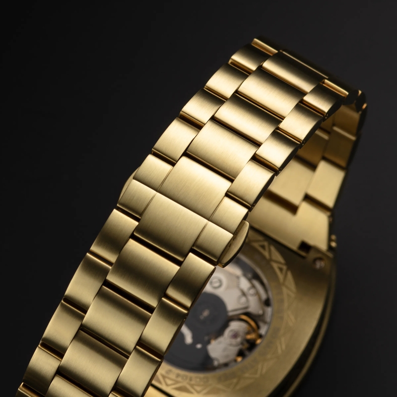 Carlo Colucci Automatikuhr Automatikuhr CC100 . gold(Image 5)