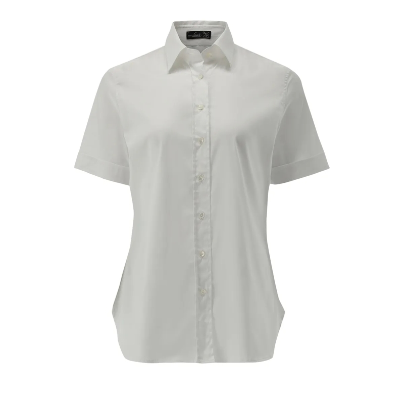 VAN LAACK Bluse Bluse Modern Fit Uni weiss
