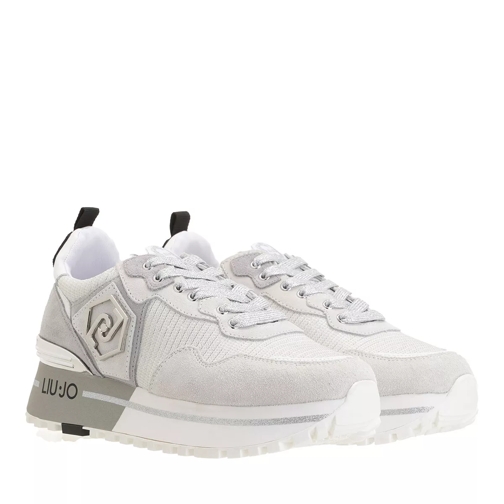 LIU JO Liu Jo Maxi Wonder 1 White Silver lage-top sneaker
