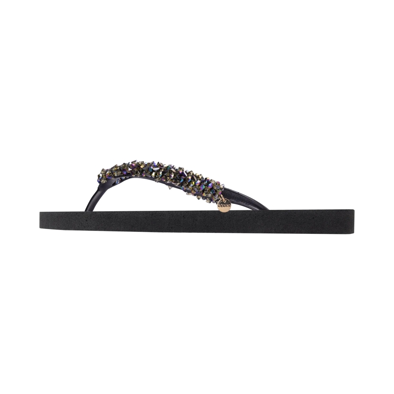 UZURII Flip Flops Zehentrenner Classic Aby schwarz