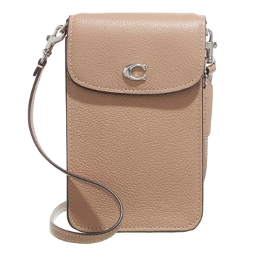 Coach Polished C Phone Leather Crossbody Bag