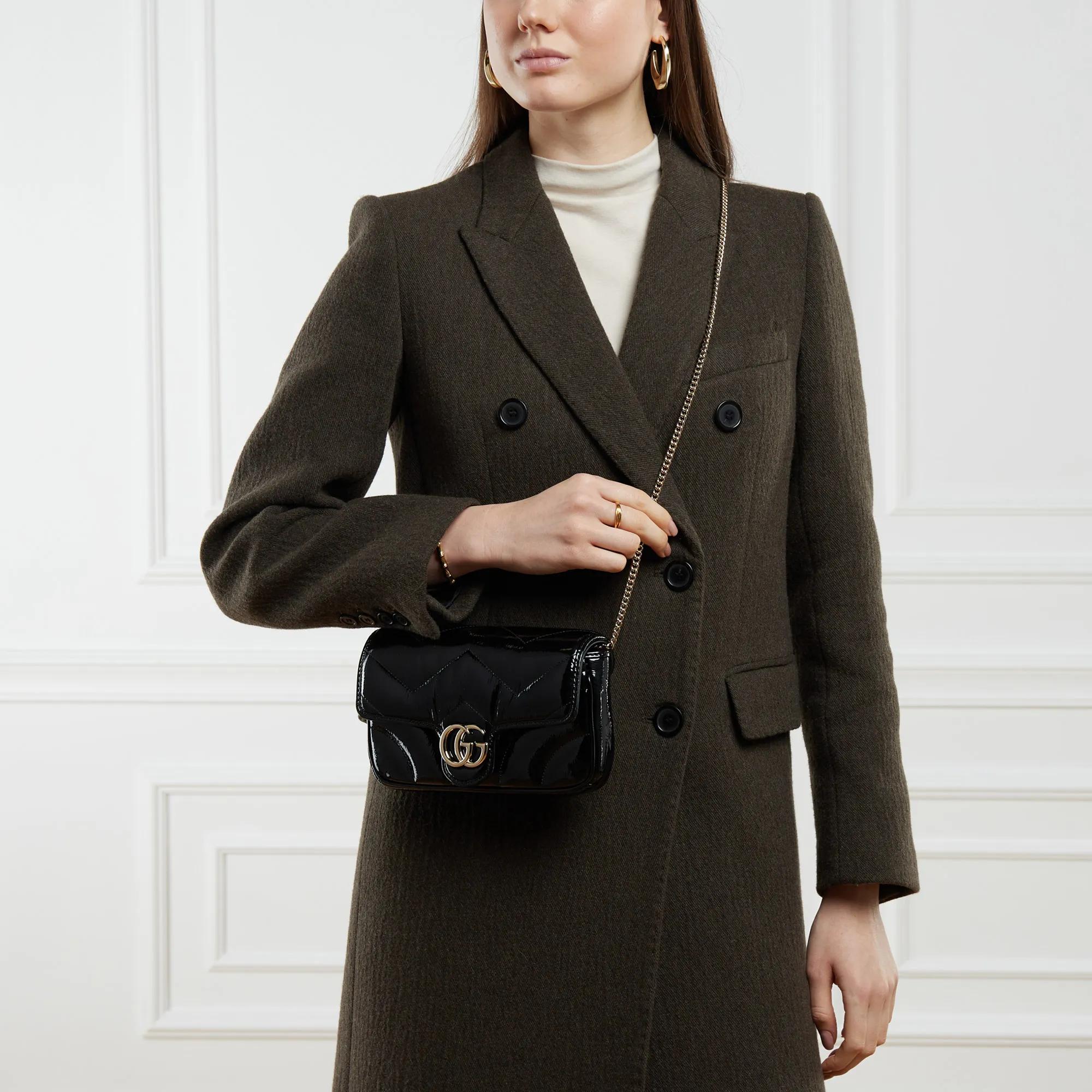 Gucci Crossbody bags Gg Marmont Mini Bag in zwart