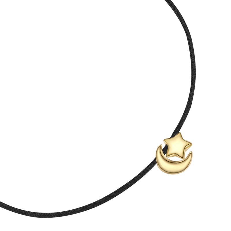 Glanzstücke München Armband Sterling Silber Armband Mond/Stern gold(Image 2)