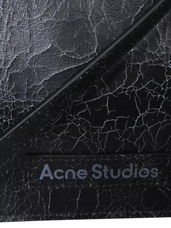 Acne Studios Zwarte Handtas met Verstelbaar Handvat Black Dames