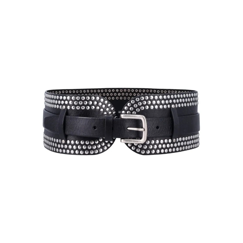Golden Goose Gürtel Sash Leather Belt Grey