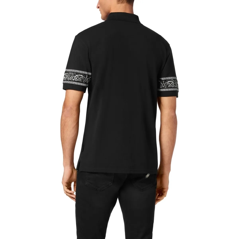 Philipp Plein Top Poloshirt Gothic Plein schwarz(Image 2)