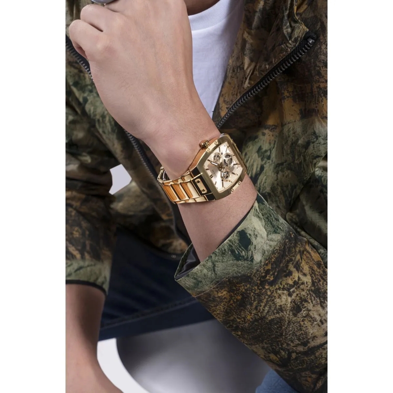 Guess Quarzuhr Quarz-Analoguhr Phoenix gold(Image 3)