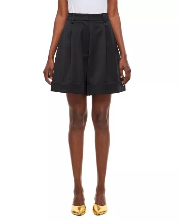 Simone Rocha - Sculpted Newsboy Shorts With Cuff - Größe 10 - black