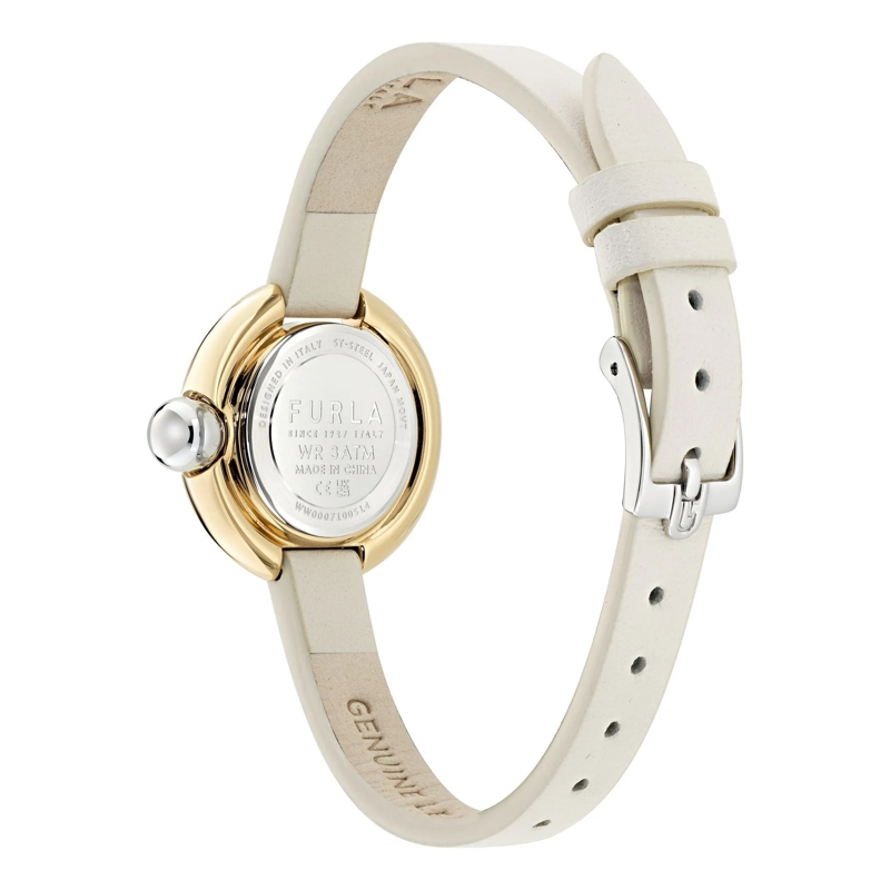 Furla Quarzuhr Quarz-Analoguhr Furla Piercing weiss(Image 3)