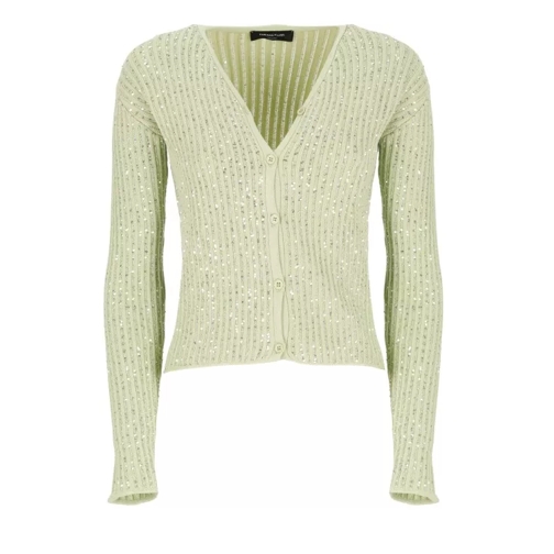 Fabiana Filippi Paillettes Cardigan Green 