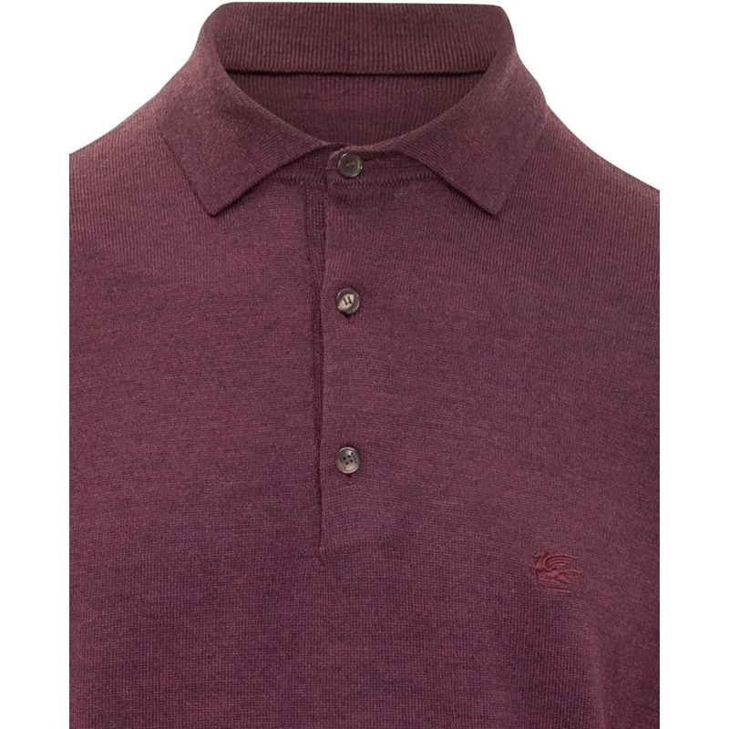 Etro  Polo in lana Etro lila(Image 4)