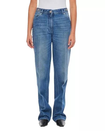 Versace - Denim Stone Wash Denim Pant - Größe 27 - blue