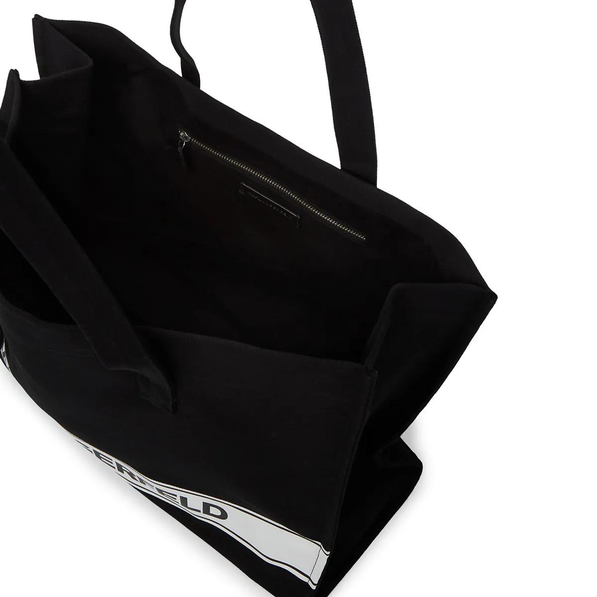 Thumbnail - Karl Lagerfeld Shopper - K/Essential Strandtasche - Gr. unisize - in Schwarz - für Damen