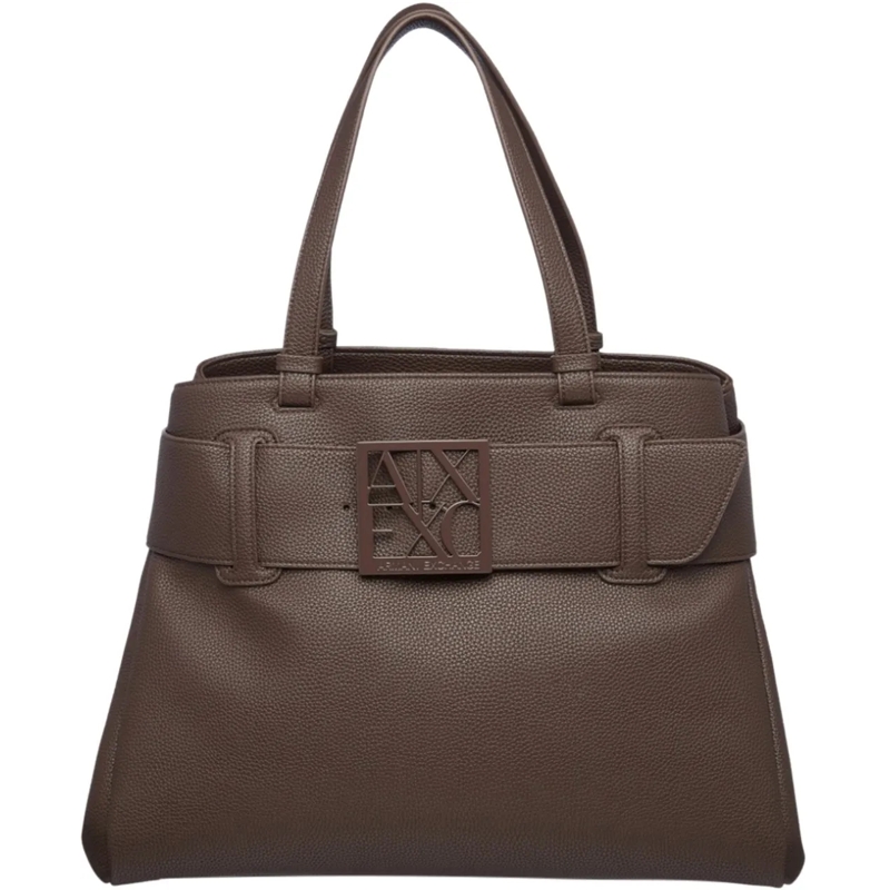 Armani Exchange Tote Bags Cioccolato braun