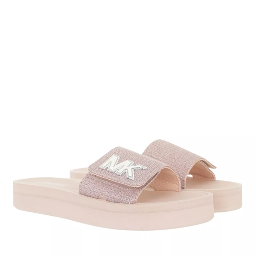 MICHAEL Michael Kors Mk Platform Slide Soft Pink Slip-in skor