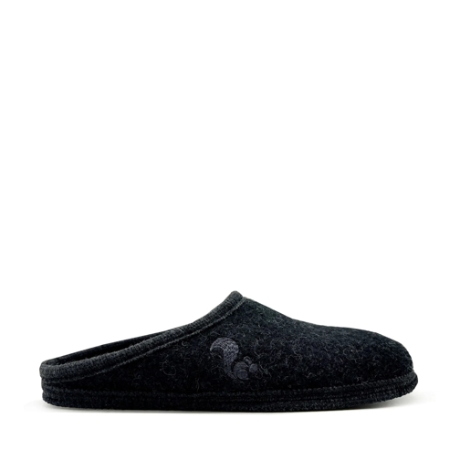 thies Pantoufle thies 1856 ® Mountain Wool Slipper 2 charcoal (W/M mehrfarbig