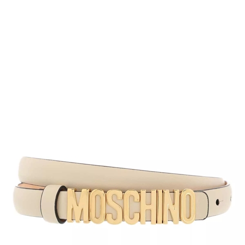 Moschino Belt Avorio Thin Belt