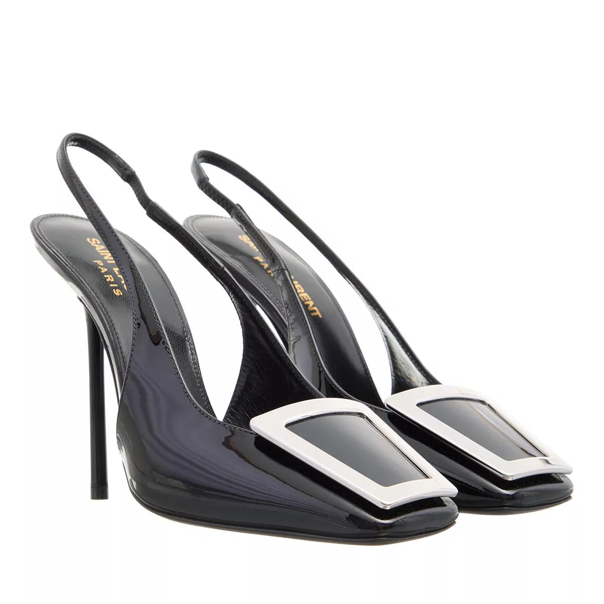 Saint Laurent Pumps & High Heels - Maxine Patent Slingback Pumps - Gr. 36 (EU) - in Schwarz - für Damen