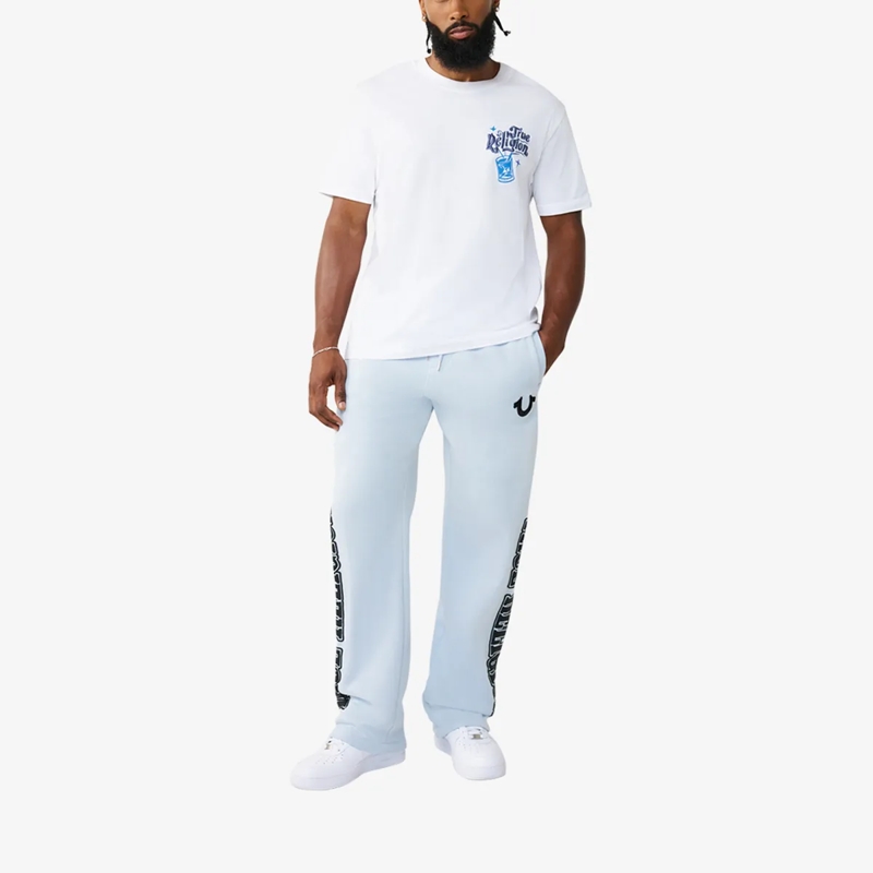 True Religion Hose Sweatpant LOGO beige(Image 2)
