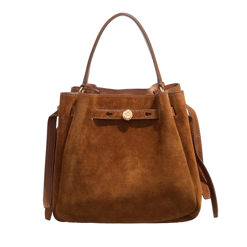 Tory Burch Bucket Bag Romy Suede Bucket Bag Park Bench