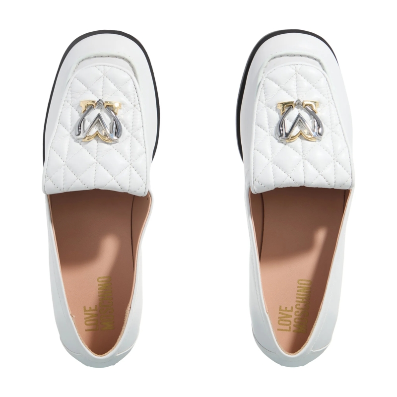 Love Moschino Loafer Scarpa Donna Bianco(Image 6)