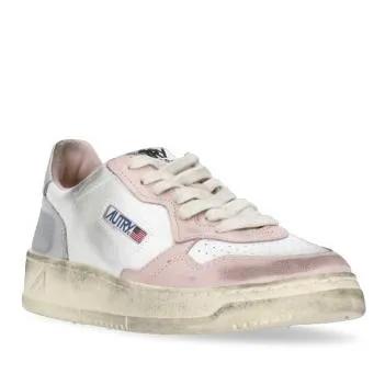 Autry International Low-Top Sneaker - White Autry Smooth Leather - Gr. 39 (EU) - in Weiß - für Damen