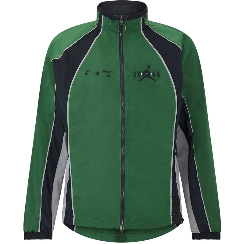 Off-White Donsjas X Nike Air Jordan Logo Track Jacket grün